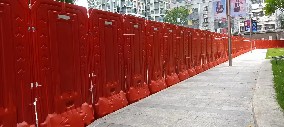 塑料圍擋：輕巧、耐久和易安裝的優(yōu)勢特點【旭東鋼構(gòu)】